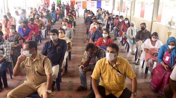 Record breaking vaccination centre at Tagore Centenary Hall in Kozhikode winds up
