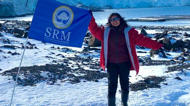 SRM alumna completes expedition to Antarctica