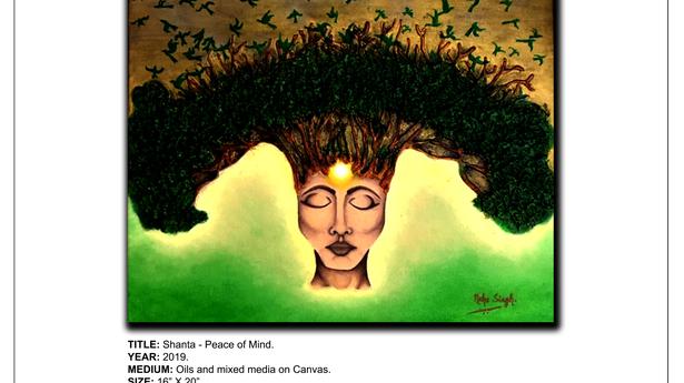 Les œuvres de Neha Singh, artiste basée à Visakhapatnam, représentent une gamme d’émotions