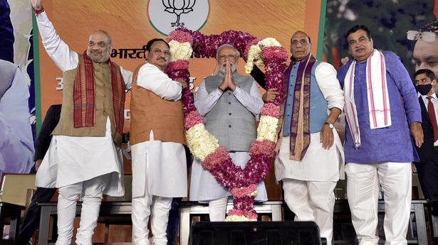 Post Assembly polls, BJP appoints observers for electing CMs