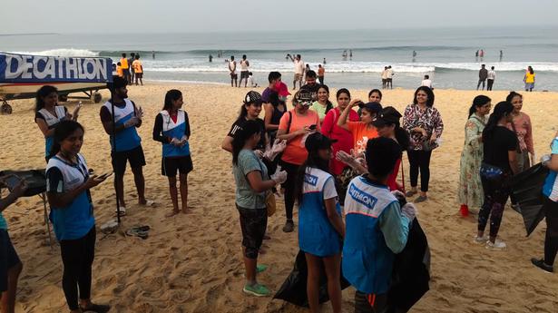 Moms celebrate Women’s Day with beach cleaning programme