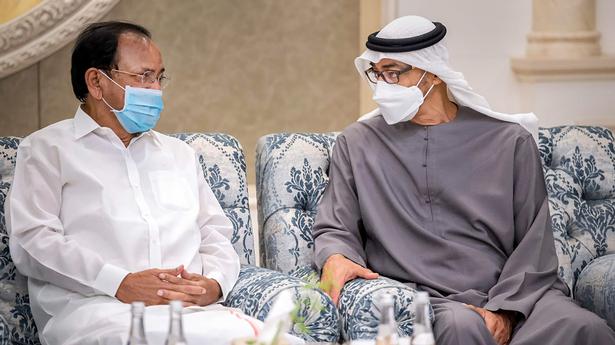 Venkaiah Naidu offers condolences in UAE on President Sheikh Khalifa’s demise