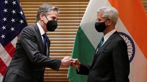 Foreign Minister S. Jaishankar speaks to U.S. Secretary of State Antony Blinken