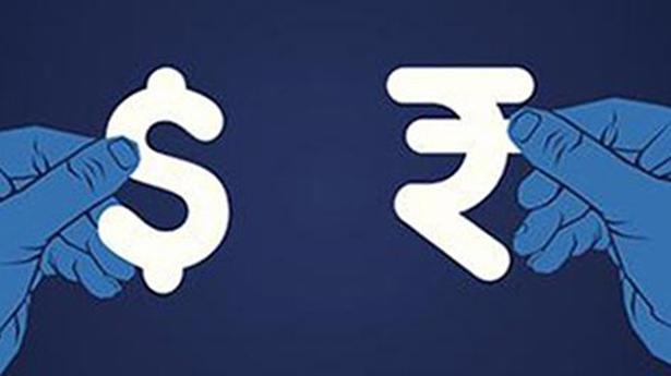 Rupee rebounds 44 paise to 76.56 against U.S. dollar