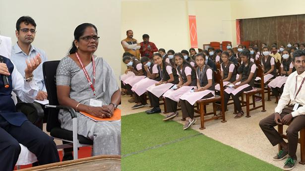 Governor visits school in the Nilgiris