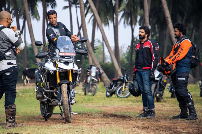 Ouseph Chacko conducts off-road basic training sessions at The Farm