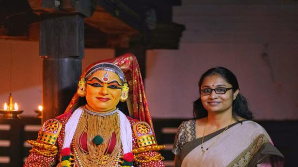 ‘Nayika, The Eternal Love’, a music video, fuses a Swathi padam into a Kathakali recital