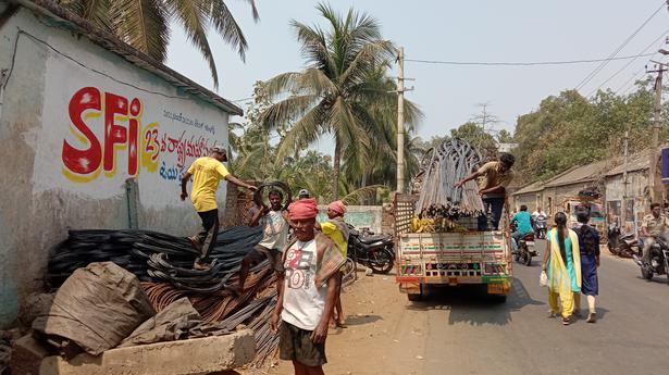 Price spiral brings construction activity to a grinding halt in Vizianagaram