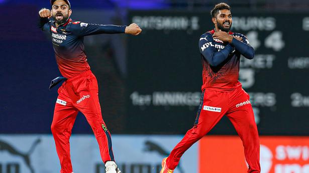 Indian Premier League 2022 | Hasaranga’s 4/20 helps RCB beat KKR by three wickets