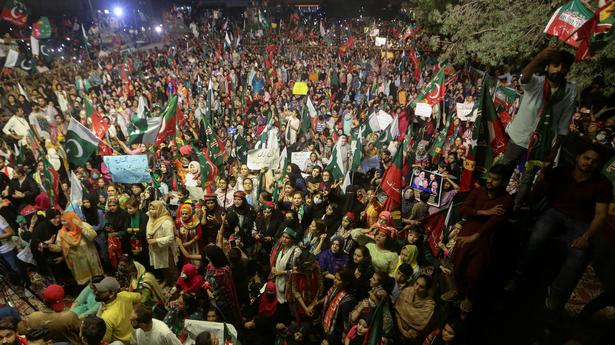 Supporters of Imran Khan stage protest across Pakistan against his ouster