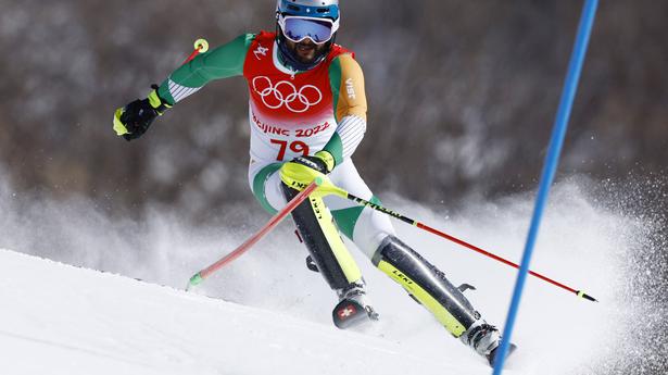 Winter Olympics: Arif Khan fails to finish men’s slalom event