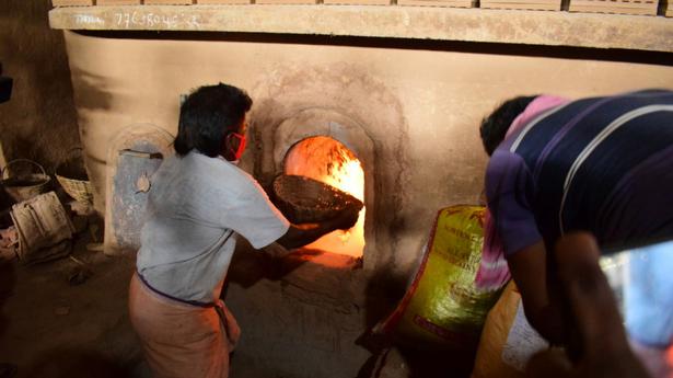 145 kg ganja burnt in furnace of tile factory