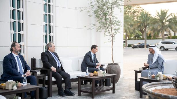 Syria's Assad visits UAE, 1st trip to Arab country since war