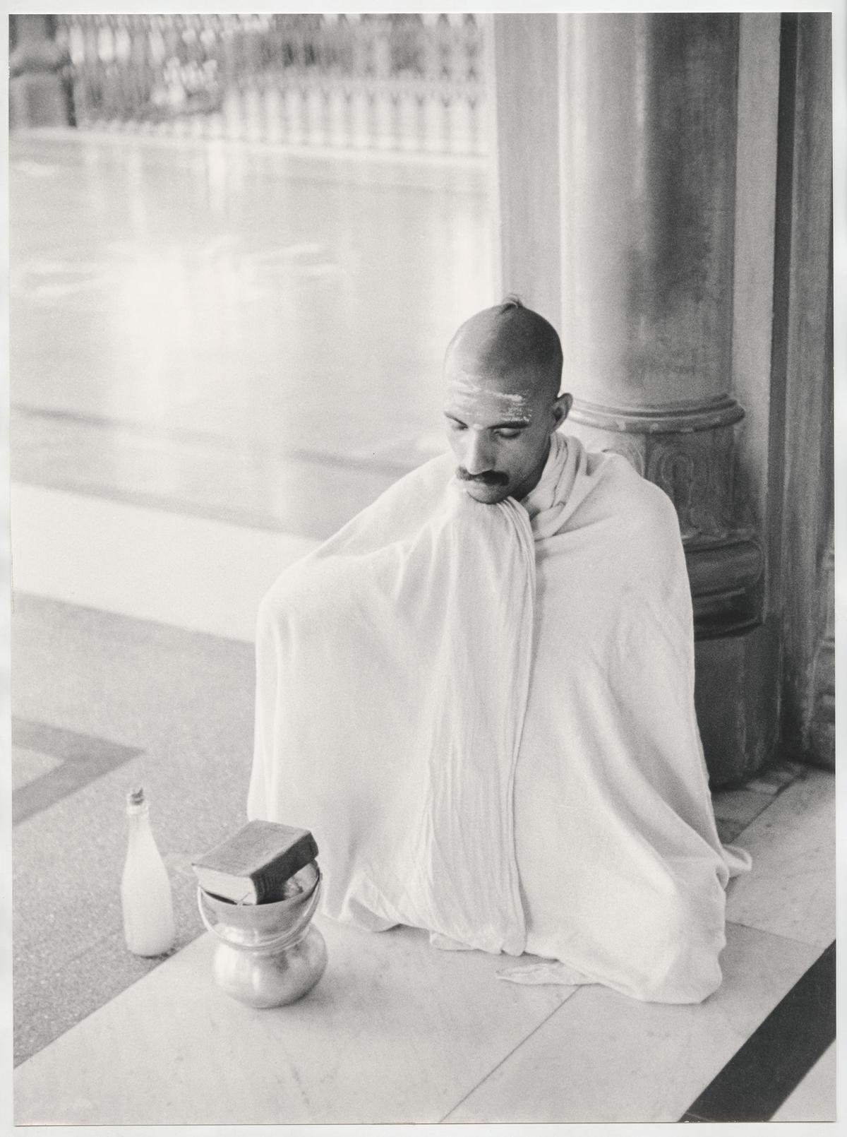 Meditation in a Hindu Temple, 1955