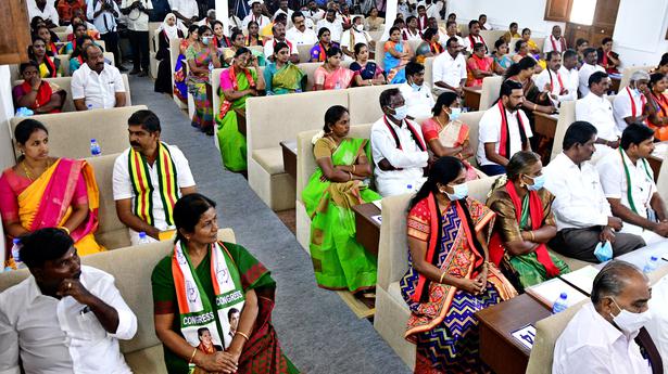 Newly-elected councillors sworn in Coimbatore