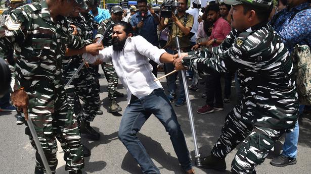 Agnipath protest: man arrested for ‘instigating’ agitators