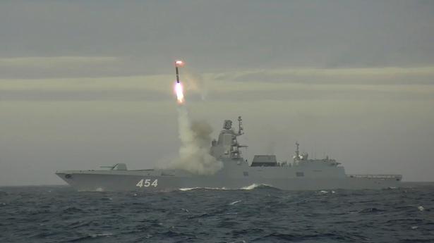 Russia tests hypersonic missile Zircon amid Ukraine war
