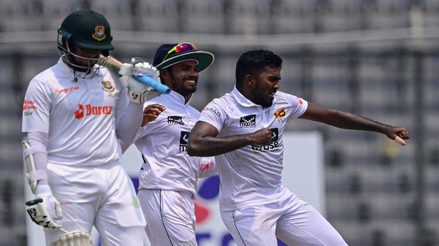 Bangladesh vs Sri Lanka second Test | Asitha rips through Bangladesh as Sri Lanka wins Test series