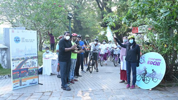 Cycle rally for women held in Kochi