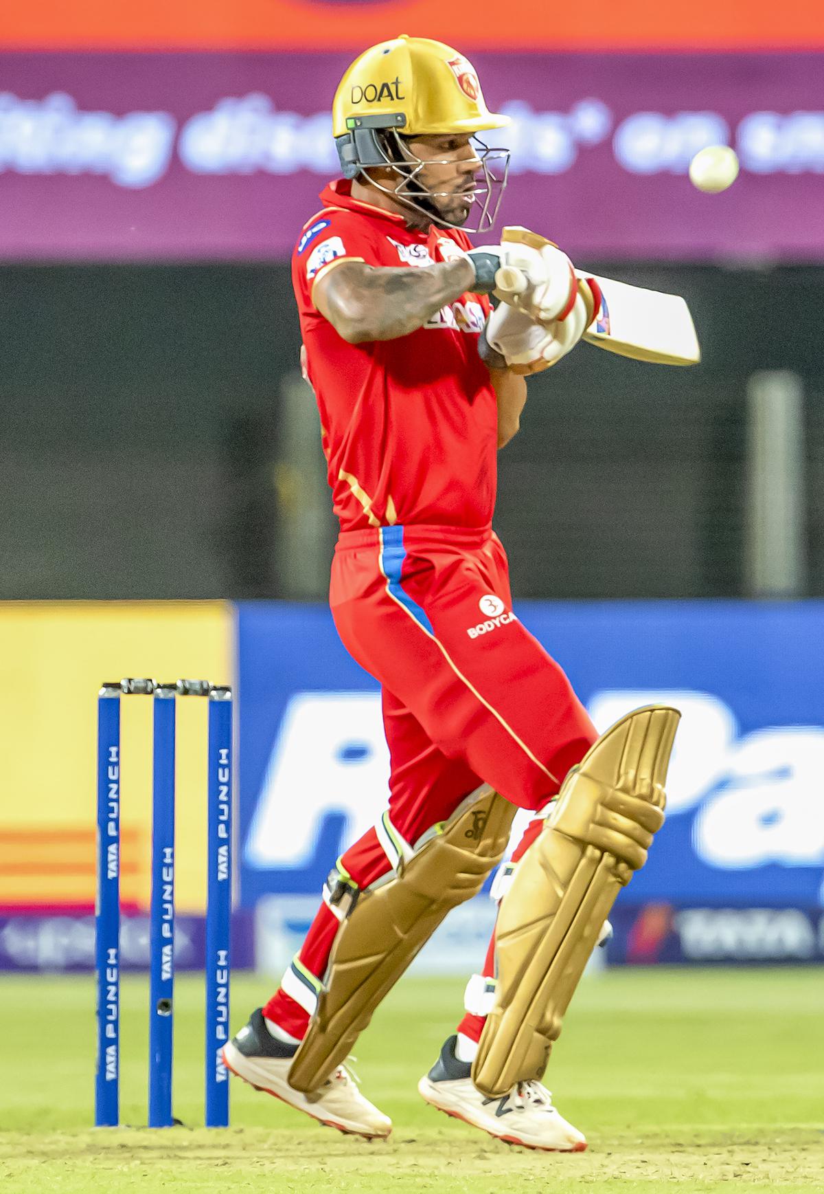Shikhar Dhawan was steady to start with, but accelerated as his innings progressed to score a 50-ball 70.