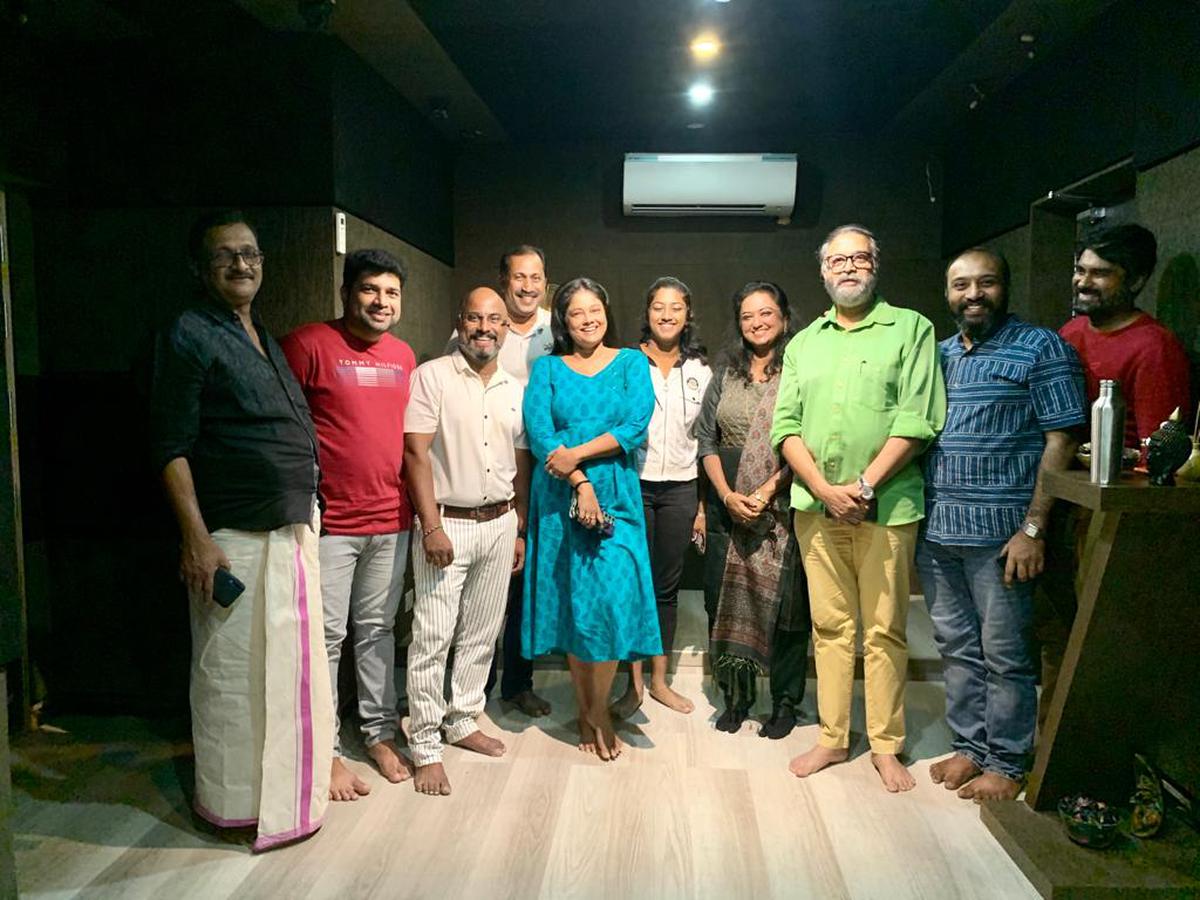 The team that worked on ‘Thirontharam’, a song that celebrates the capital of Kerala