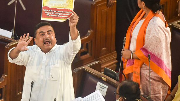 West Bengal assembly accepts privilege motion against Suvendu Adhikari over alleged I-T raid threat