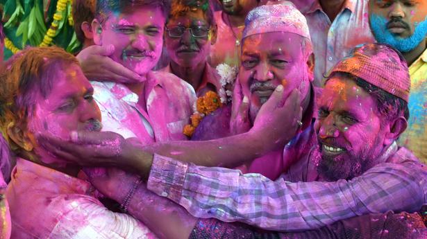 With restrictions gone, Dharwad gets soaked in myriad colours