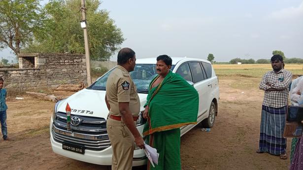 TDP leader’s car windshield smashed in Kamalapuram ahead of Chandrababu Naidu’s visit