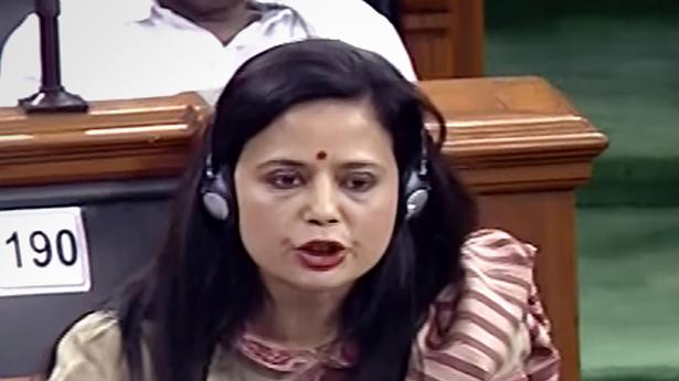Trinamool MP makes a political attack in Lok Sabha