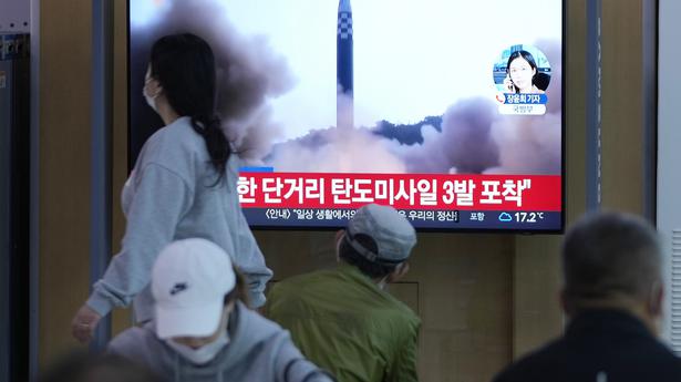 Seoul: North Korea launches 3 ballistic missiles toward sea