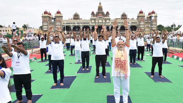 Mysuru hosts India’s first public yoga day event post-pandemic