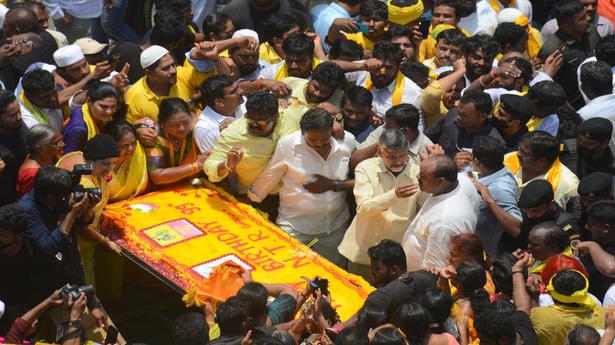 Andhra Pradesh: Grand start to NTR's birth centenary fete in Ongole