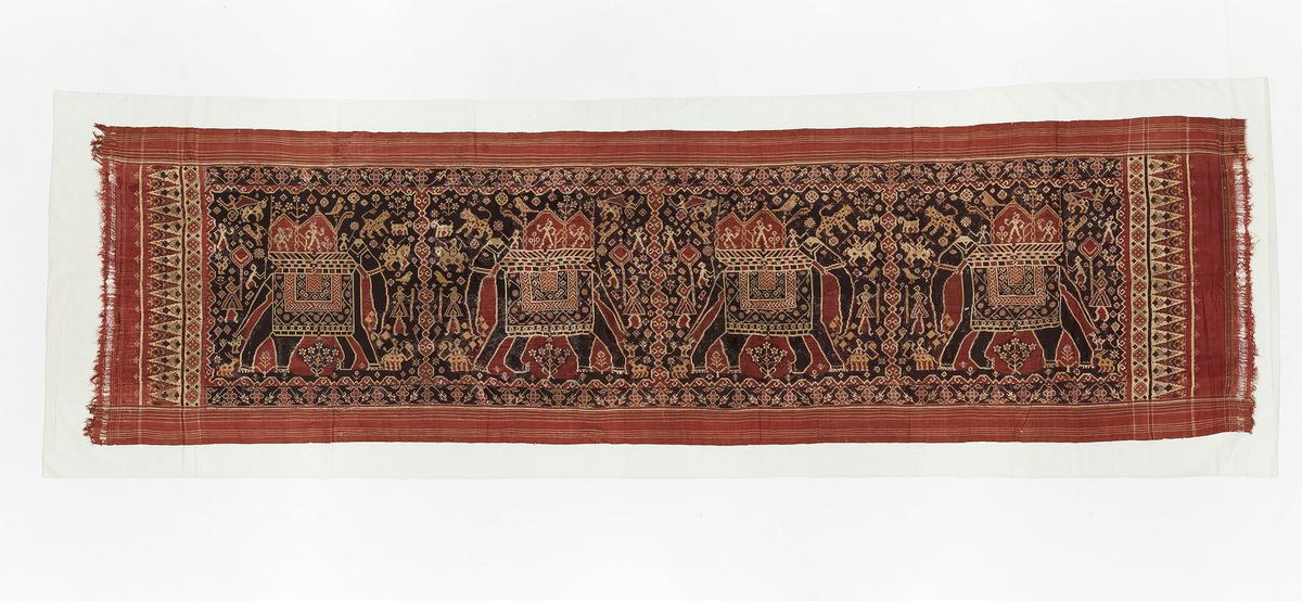 Patola Ceremonial Textile; Unknown; early 19th Century