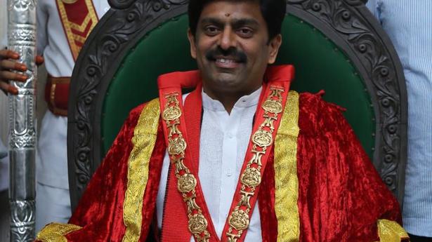 Will make Tiruppur Corporation pioneering, self-sufficient, says newly-elected mayor, N. Dineshkumar