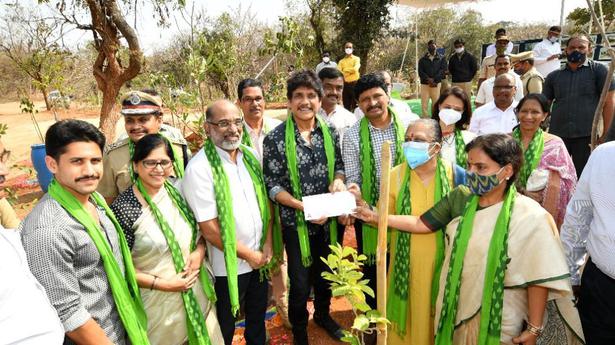 Actor Nagarjuna adopts 1,080 acres to set up urban park in Chengicherla