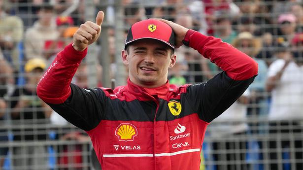 Leclerc puts Ferrari on pole in Monaco Grand Prix as Perez crashes