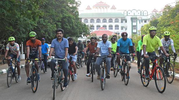 High Court Judges, advocates take out cycle rally to promote healthy lifestyle