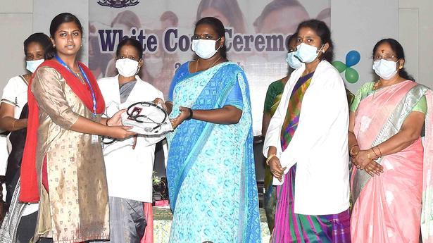 Dharmapuri Collector felicitates first-year medical students