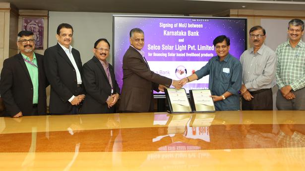 Karnataka Bank partners with SELCO to finance solar energy products