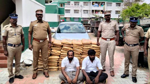200 kg ganja seized in Virudhunagar