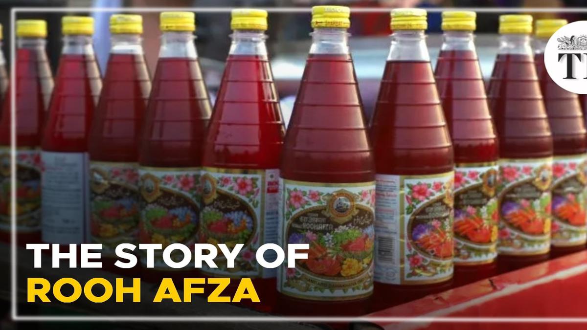 Watch Rooh Afza This 115 Year Old Drink Unites India And Pakistan The Hindu