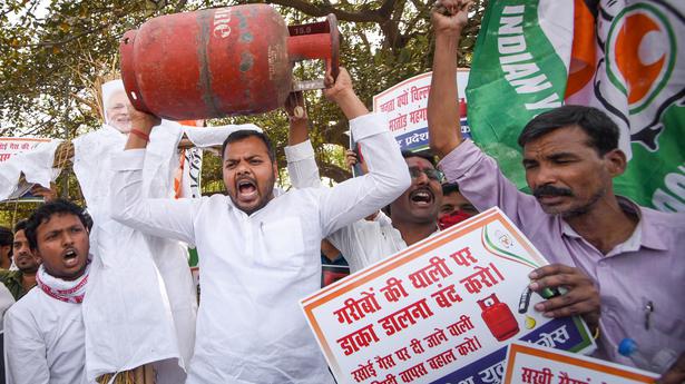 Congress launches agitation against fuel hike 