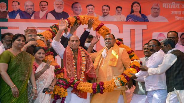 Rajnath’s U.P. campaign draws to a close