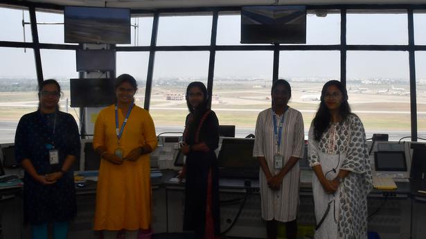 On Women’s Day, an all-female team operates air traffic control services at Chennai airport