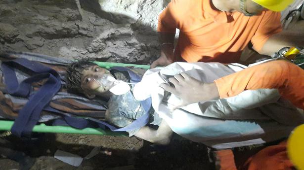 Chhattisgarh boy trapped in 80 feet borewell rescued after 104 hours