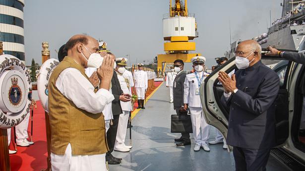President Ram Nath Kovind expresses satisfaction over combat readiness of Indian Navy