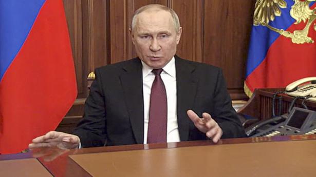 Special military operation aimed at ‘demilitarisation and denazification’ of Ukraine: Putin’s televised address