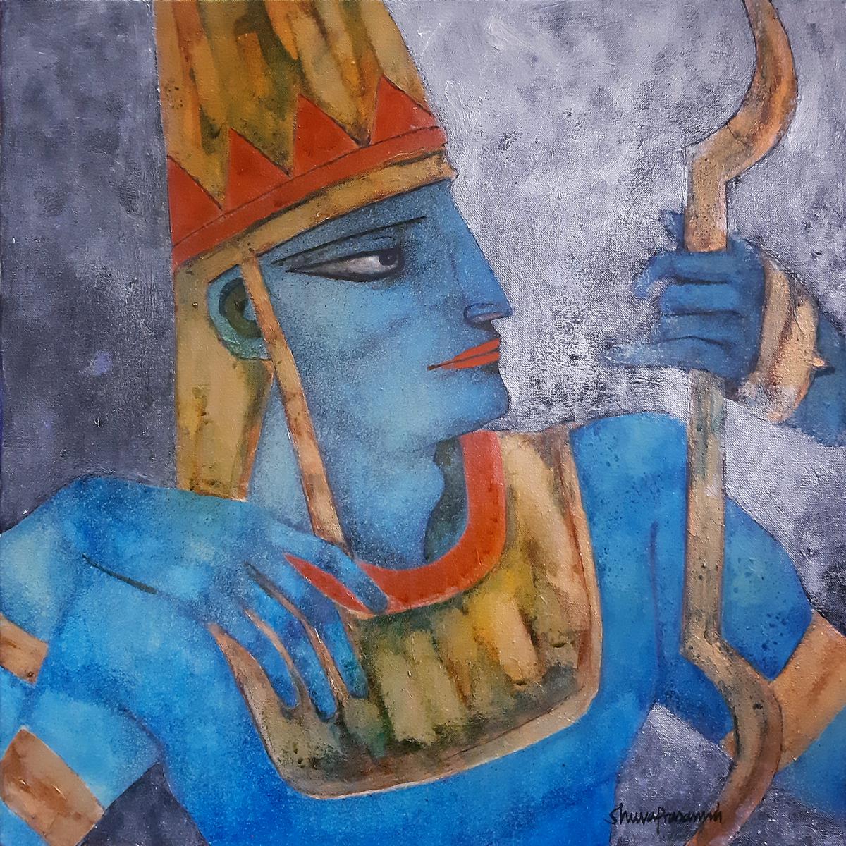 Arjuna by artist Shuvaprasanna Bhattacharya 