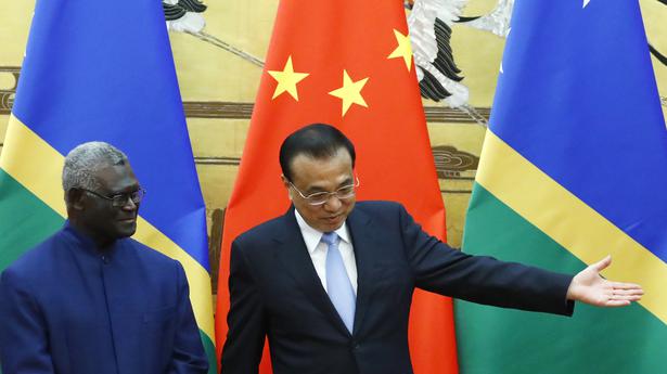 China, Solomons ink draft of controversial security pact