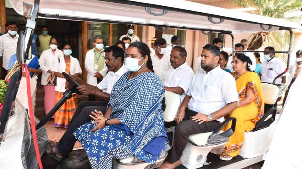 Battery car dedicated for emergency care in Krishnagiri